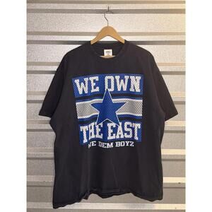 Vintage Shaka Wear Dallas Cowboys "We Own The East We Dem Boyz" Graphic Tee XXL‎